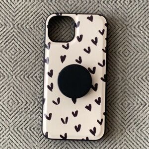 Walli iPhone Cover with Black Pop Socket